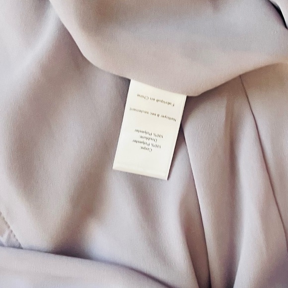 ASTR The Label Adoria Ruffled V-Neck Side Slit Chiffon Maxi Dress NEW - Picture 12 of 14